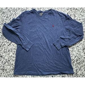 Polo Ralph‎ Lauren Shirt Mens M Long Sleeve T Shirt Cotton Blue